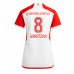 Günstige Bayern Munich Leon Goretzka #8 Heim Fussballtrikot Damen 2023-24 Kurzarm
